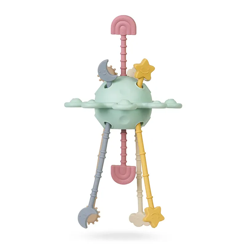 SARO Εκπαιδευτικό Μασητικό Παιχνίδι Σιλικόνης Planet Fun (10+ μηνών)