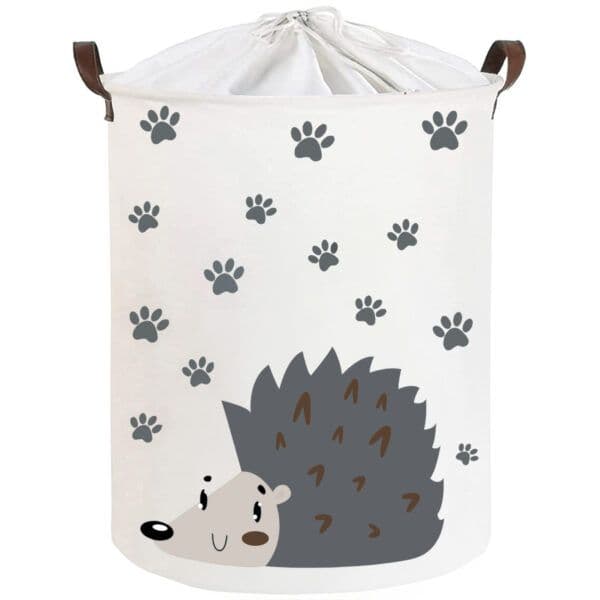 SIPO Στρογγυλό Καλάθι Αποθήκευσης Παιχνιδιών Σκαντζόχοιρος (43L)