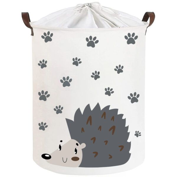SIPO Στρογγυλό Καλάθι Αποθήκευσης Παιχνιδιών Σκαντζόχοιρος (43L)