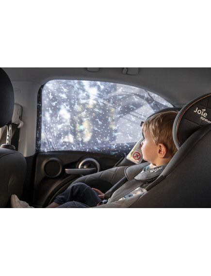 SOPHIE LA GIRAFFE Σετ Ηλιοπροστασίες Αυτοκινήτου UV Που Καλύπτουν Όλο Το Παράθυρο