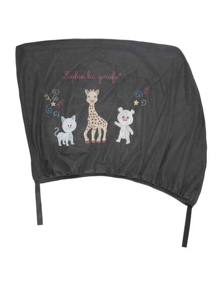 SOPHIE LA GIRAFFE Σετ Ηλιοπροστασίες Αυτοκινήτου UV Που Καλύπτουν Όλο Το Παράθυρο