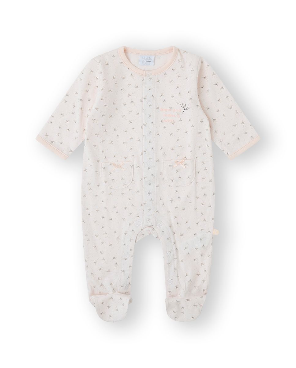 YATSI BABY Βρεφικό Καλοκαιρινό Μακρυμάνικο Φορμάκι Mini Air