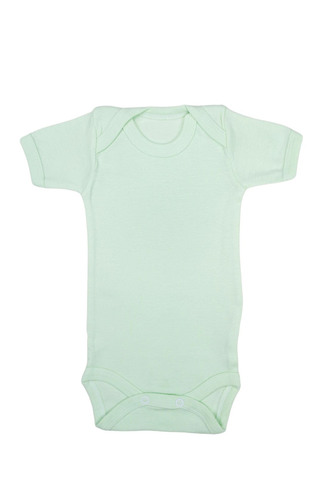FIGLIO BINO Βρεφικό Εσώρουχο Κορμάκι Κοντό Μανίκι Mint