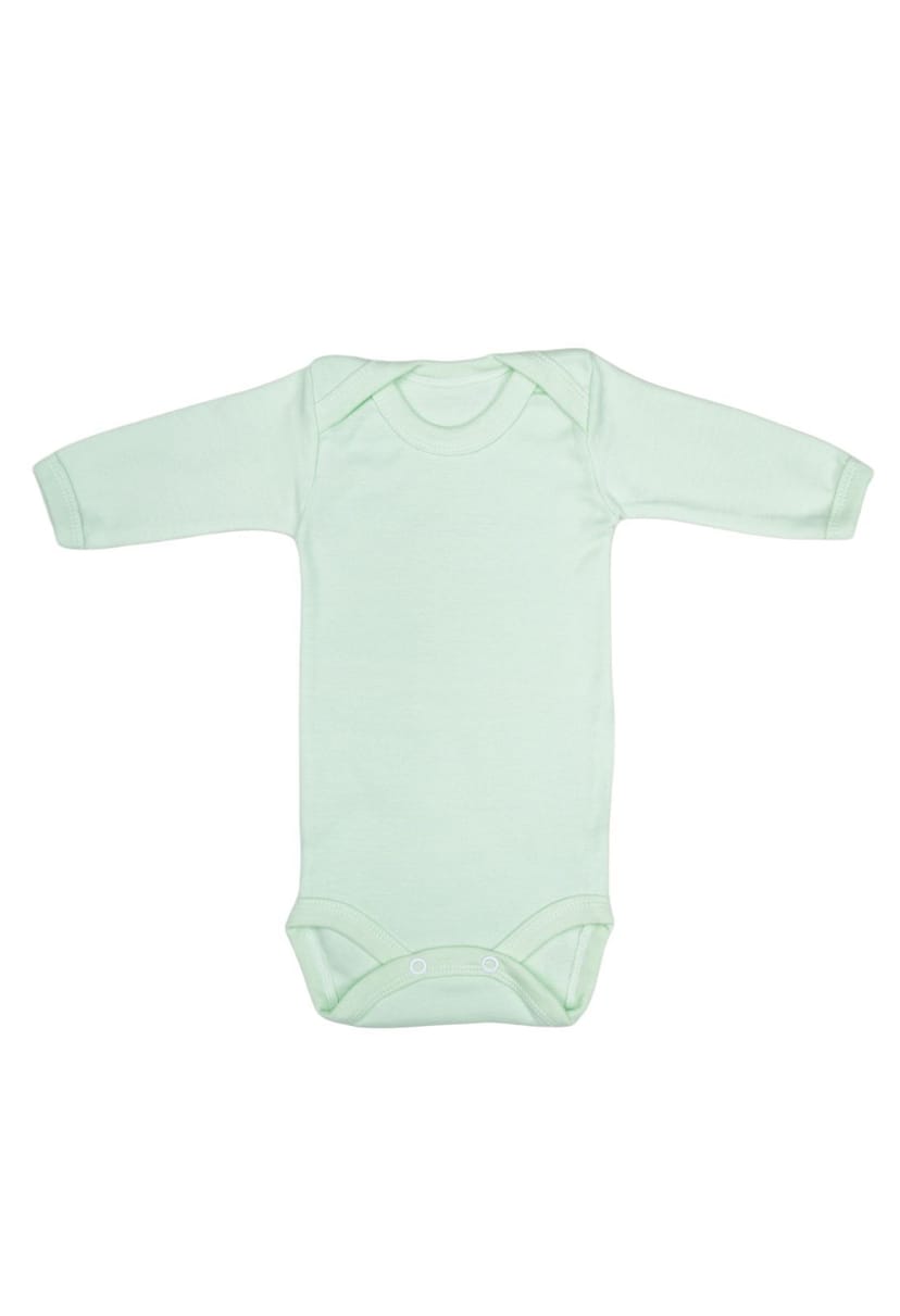 FIGLIO BINO Βρεφικό Εσώρουχο Κορμάκι Μακρύ Μανίκι Mint
