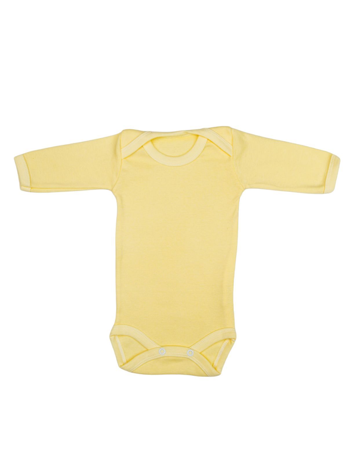 FIGLIO BINO Βρεφικό Εσώρουχο Κορμάκι Μακρύ Μανίκι Yellow