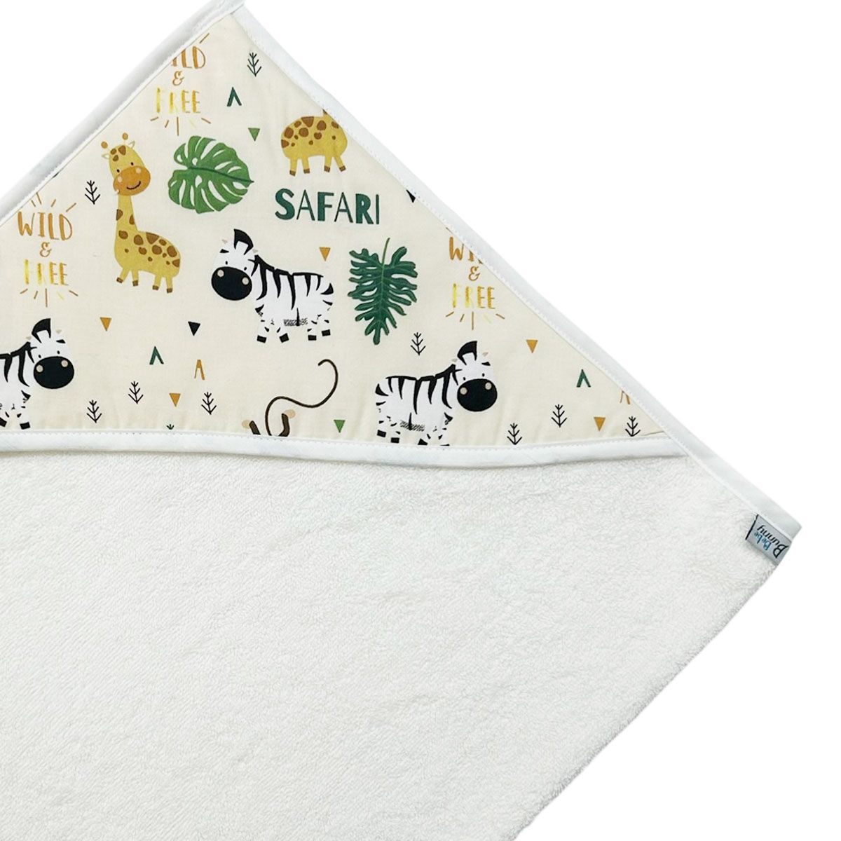 BUNNY BEBE Βρεφικό Μπουρνούζι Κάπα Wild & Free