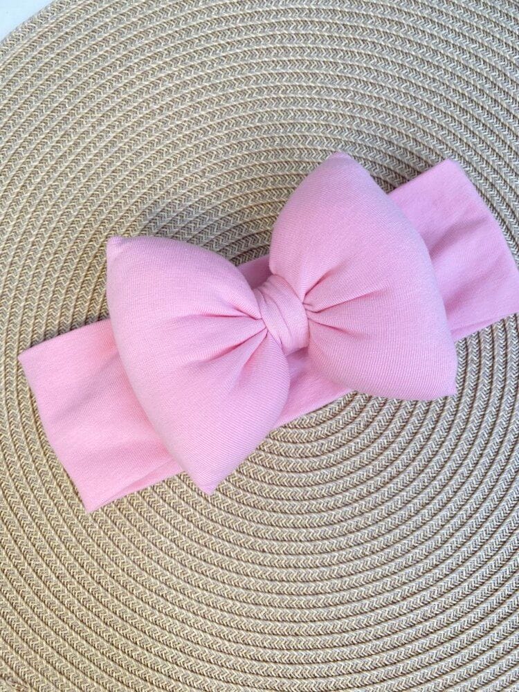 STAMATIS BEBE Βρεφική Κορδέλα Για Μωρά Με Μεγάλο Φιόγκο Barbie Pink