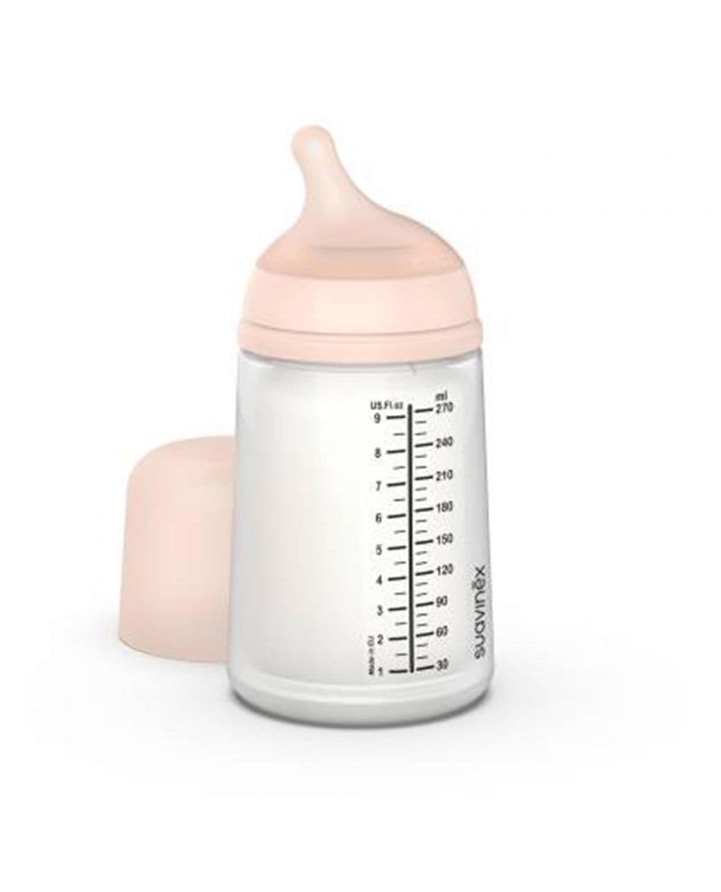 SUAVINEX Πλαστικό Μπιμπερό Anti-Colic Με Θηλή Σιλικόνης SX-Pro Zero Zero 270ml (3+ μηνών)