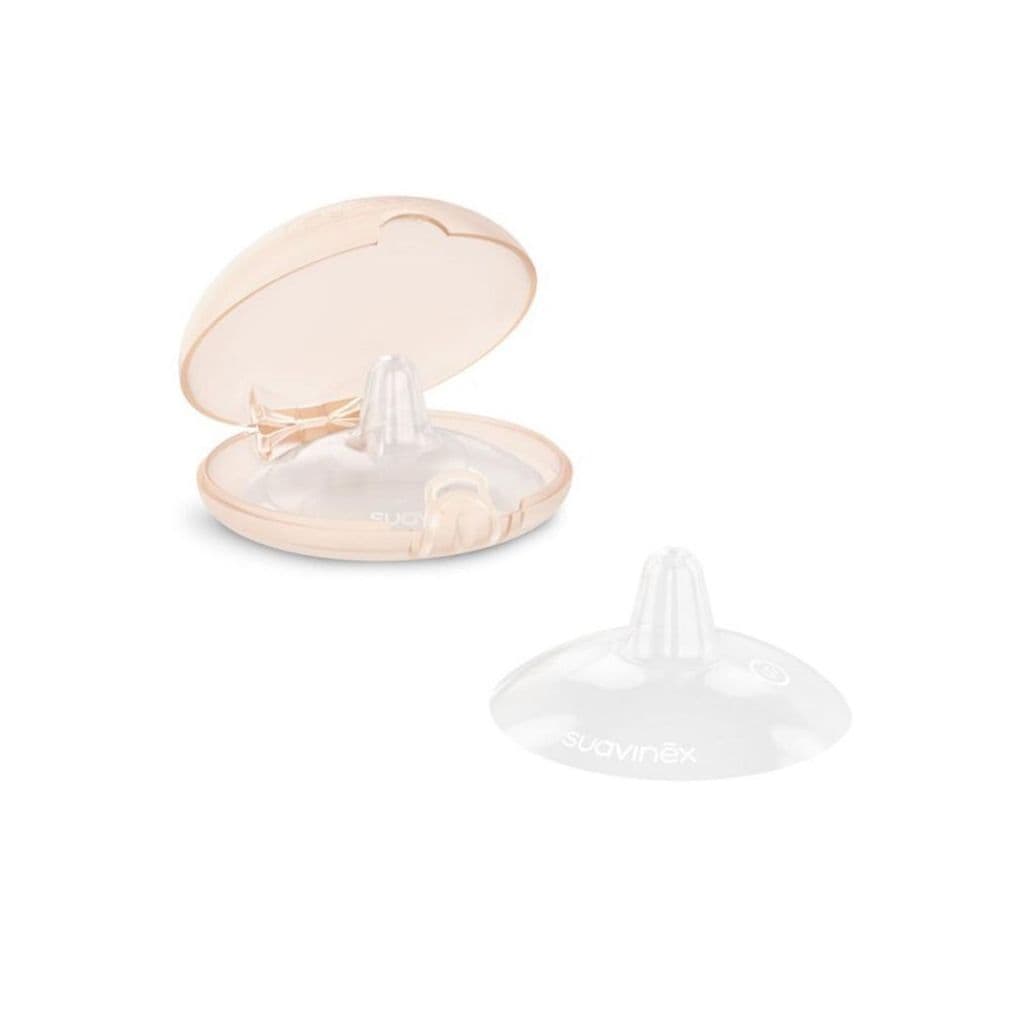 SUAVINEX Προστατευτικά Θηλών Σιλικόνης Μέγεθος SMALL Με Θήκη (2 Τεμάχια)