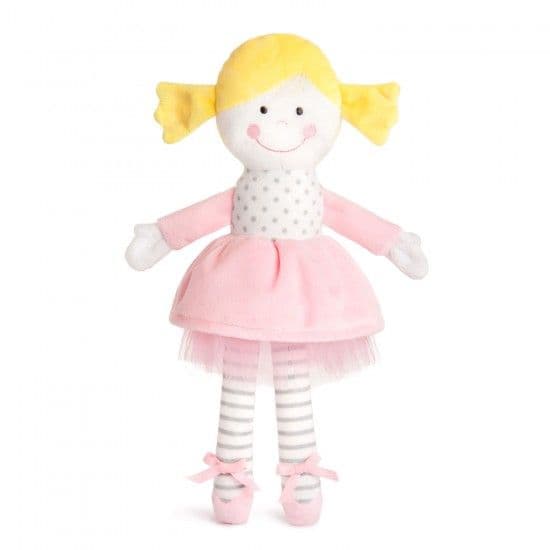 TEDSY Βρεφική Λούτρινη Κούκλα Αγκαλιάς Dolly Yellow