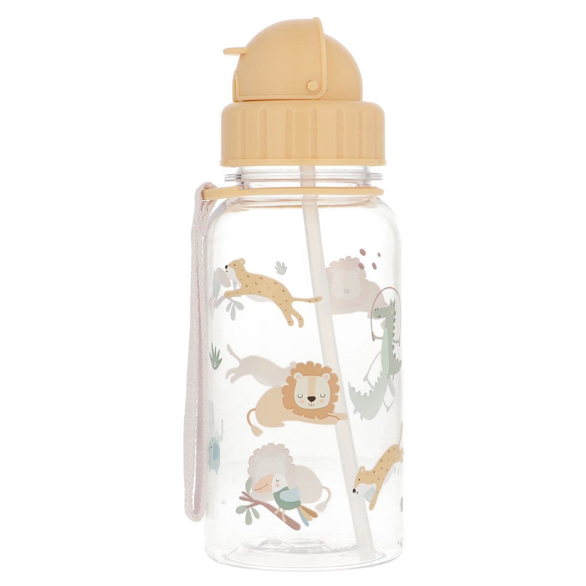 TUTETE Παιδικό Παγούρι Με Καλαμάκι Savannah Tritan 500ml (12+ μηνών)