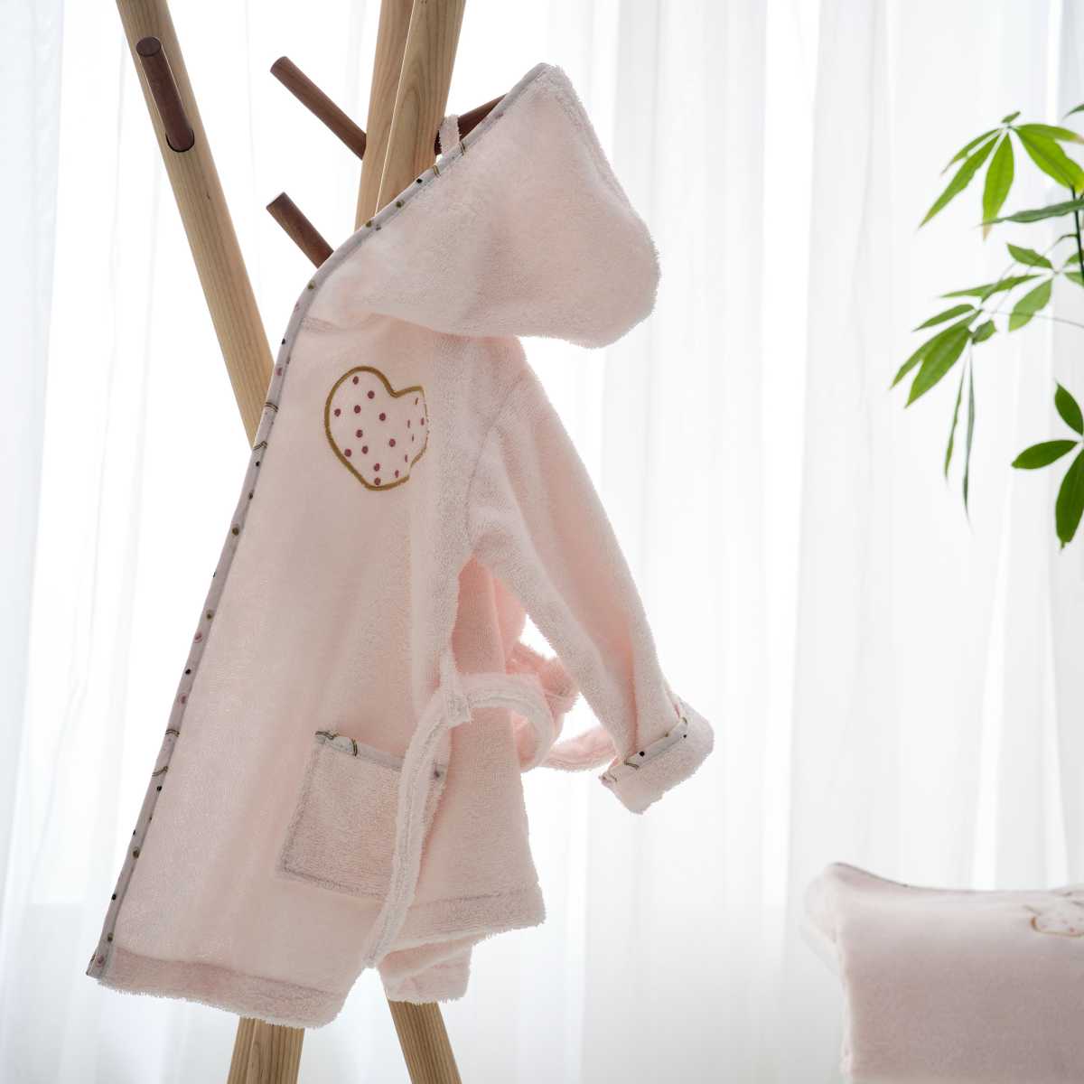 VESTA HOME Παιδικό Μπουρνούζι Pinky