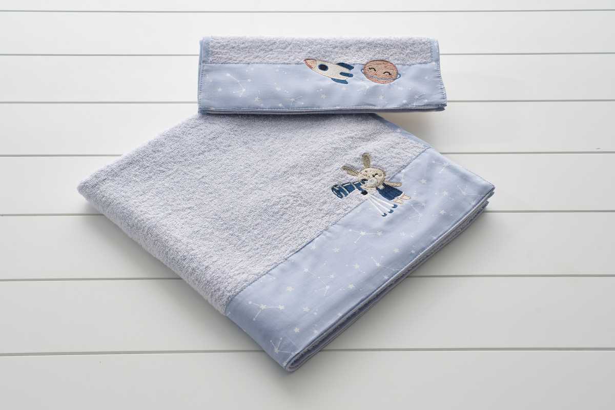 VESTA HOME Σετ Βρεφικές Πετσέτες Astra (2 Τεμάχια)