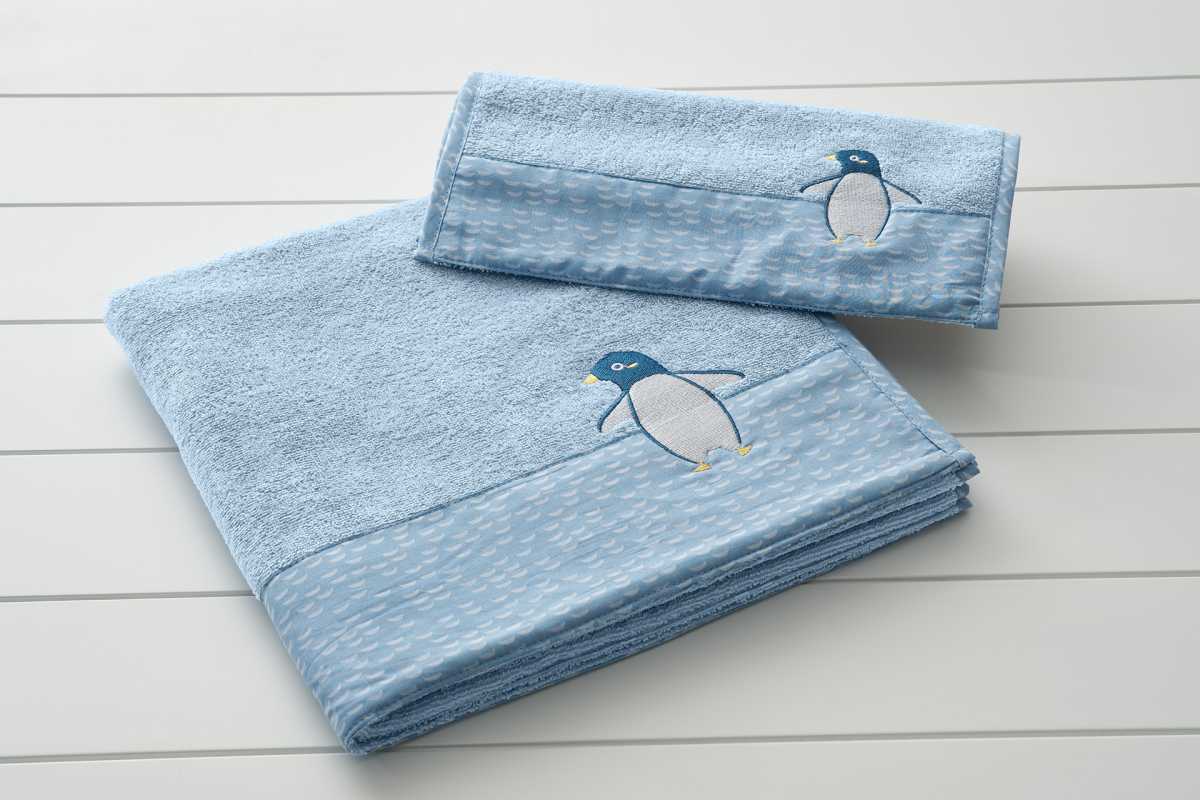VESTA HOME Σετ Βρεφικές Πετσέτες Arktos (2 Τεμάχια)