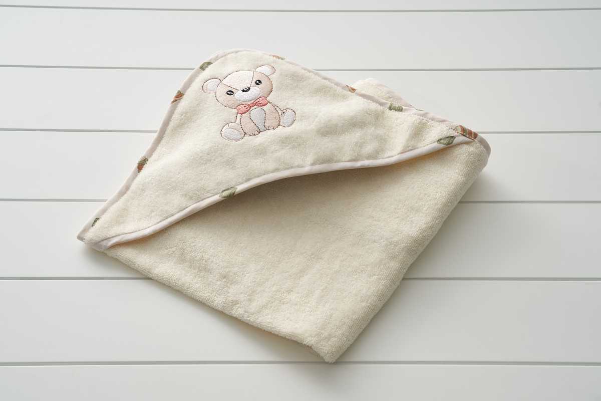 VESTA HOME Βρεφικό Μπουρνούζι Κάπα Berry