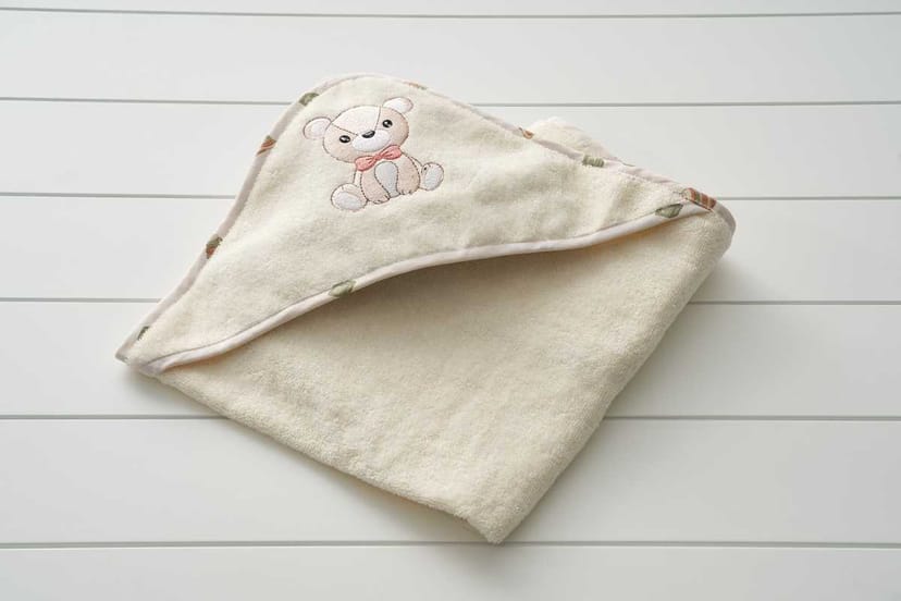 VESTA HOME Βρεφικό Μπουρνούζι Κάπα Berry