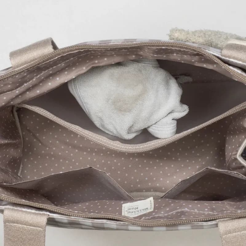 WALKING MUM Τσάντα Αλλαξιέρα Μαμάς Mini Caetana Μπεζ