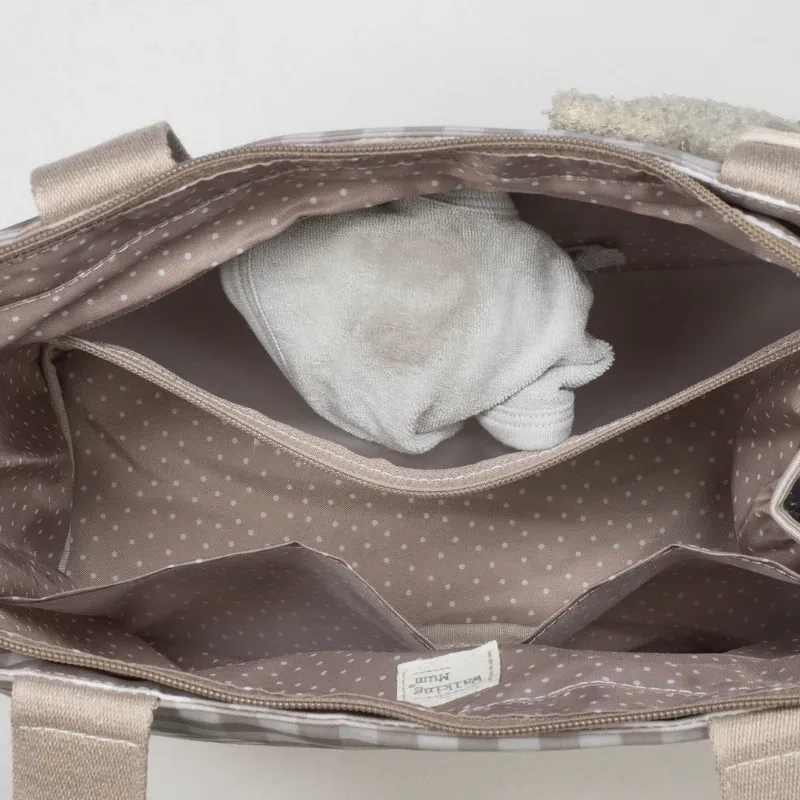 WALKING MUM Τσάντα Αλλαξιέρα Μαμάς Mini Caetana Μπεζ