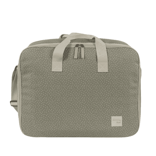 WALKING MUM Τσάντα Μαιευτηρίου Poppy Olive Πουά